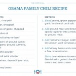 Chili podle rodinného receptu Baracka Obamy
